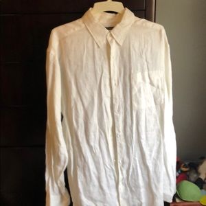 Banana republic linen button down
